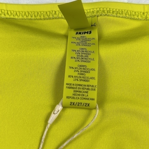 SKIMS Dippy Tie String Bikini Bottoms in Citrus Size 2X NWT - Picture 8 of 10